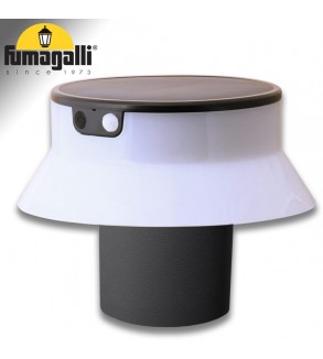 FELICE 200 SPIKE NERO SOLAR LED Ø150 PIR CCT SET RIFL. OPALE 