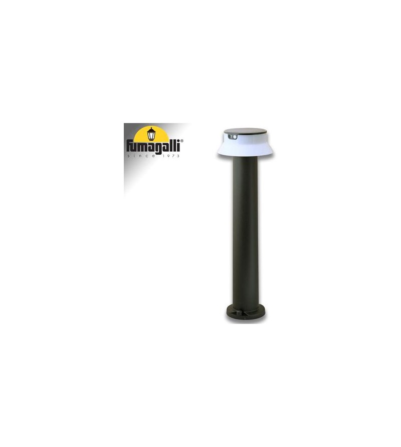 FELICE 800 NERO SOLAR LED Ø150 PIR CCT S - 73 cm
