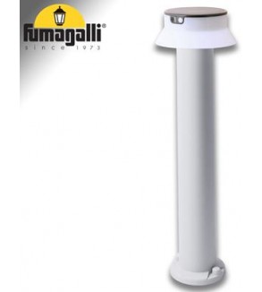 FELICE 800 BIANCO SOLAR LED Ø150 PIR CCT  SET RIFL. OPALE - 73 cm