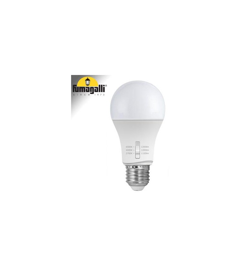 Lampadina LED E27 A60 - 11W - CCT - Fumagalli