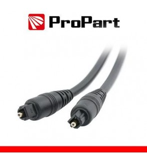 Cavo Fibra Ottica Toslink High Quality 3m Nero