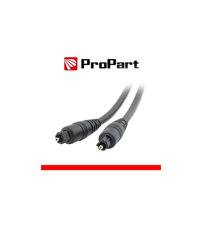 Cavo Fibra Ottica Toslink High Quality 3m Nero
