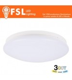 Plafoniera LED 24W Ø364*94mm - 3 in 1 CCT (3000-4000-6500K) IP44