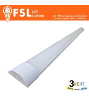 Plafoniera Lineare LED 40W 150cm - 3 in 1 CCT (3000-4000-6500K)