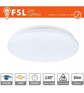 Plafoniera LED 25W 5700K 120° 38x5,5cm CRI80
