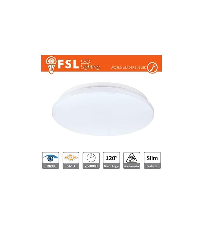 Plafoniera LED 25W 5700K 120° 38x5,5cm CRI80