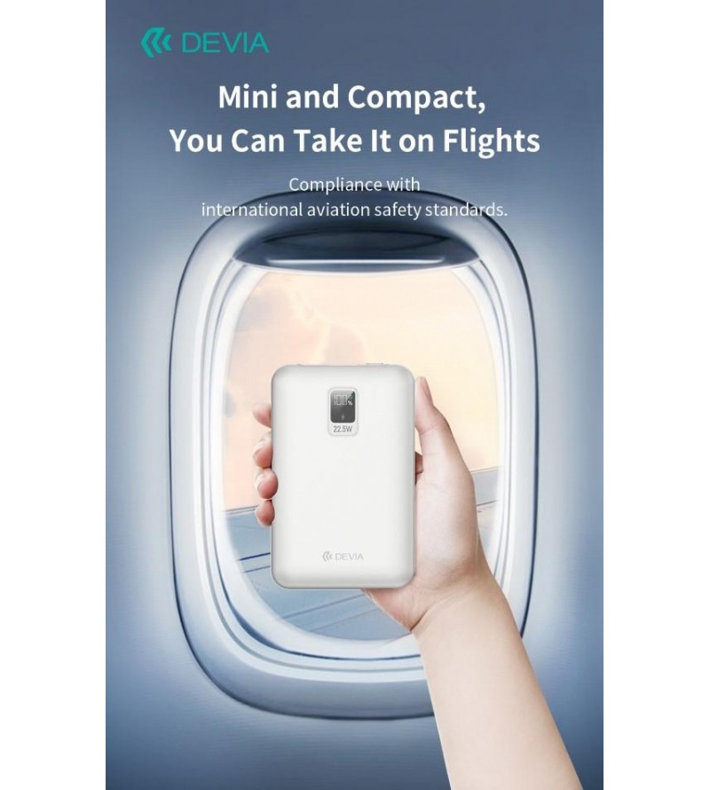 MINI Power Bank Ultra4 da 22,5 W Con 2 cavi integrati 20000 mAh Silver
