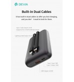 MINI Power Bank Ultra4 da 22,5 W Con 2 cavi integrati 20000 mAh Grigio