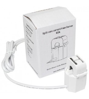 Pinza amperometrica 50A Shelly - Trasform. di corr.