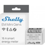 Shelly EM Mini Gen4Misuratore di Energia Smart 16A | WI-Fi+Bluet+Zigbee+Matt