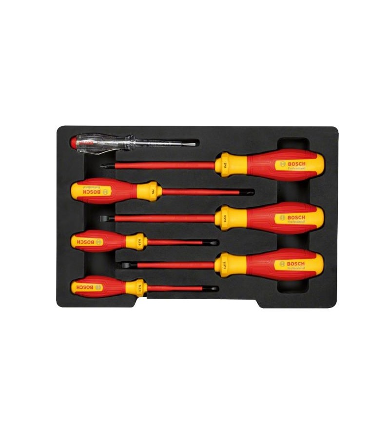 1600A02NF7,VDE Cacciavite set 7 pezzi SL/PH