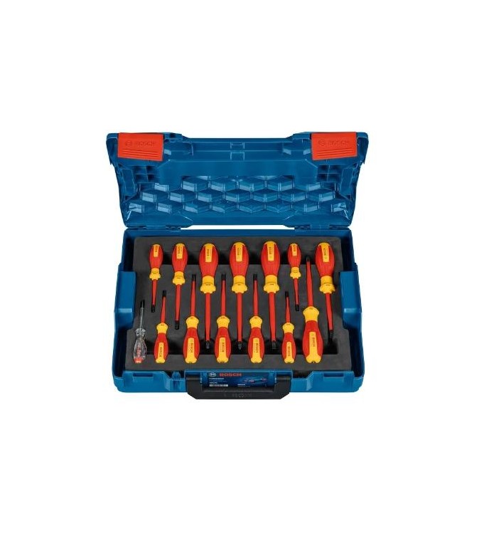 1600A02NF9,VDE Cacciavite set 14 pezzi misto
