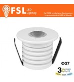 VEGA - Punto luce LED Spotlight  – 1W 3CCT – 37*37mm – IP20 - Driver Eaglerise