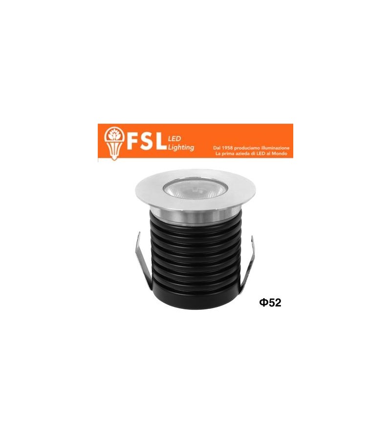 POLARIS - Punti Luce LED Spotlight Waterproof – 5W 4000K – 52*57mm – IP65