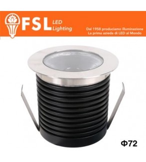 POLARIS - Punti Luce LED Spotlight Waterproof – 9W 4000K – 72*75mm – IP65