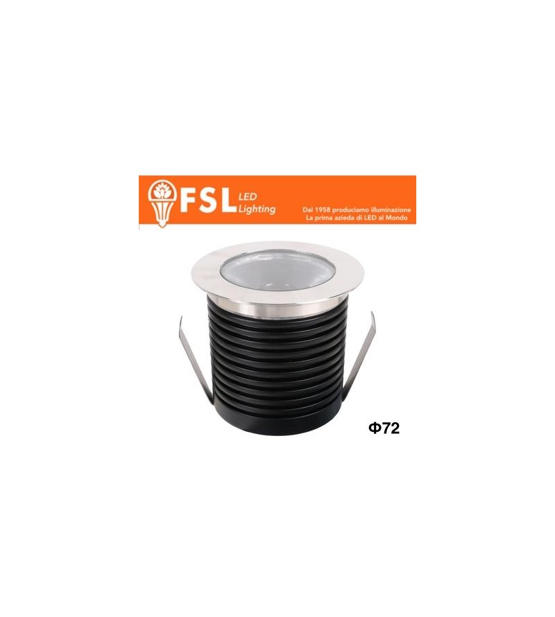 POLARIS - Punti Luce LED Spotlight Waterproof – 9W 4000K – 72*75mm – IP65