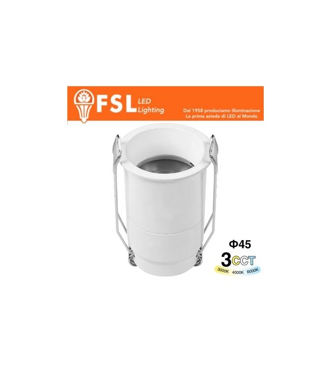 ALTAIR - Micro Punto luce LED  – 5W 3CCT 45*67mm IP20 - Driver Eaglerise