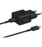 Samsung EP-T2510EBE + EP-DN980BBE Carica + Cavo USB-C 25W in Bulk
