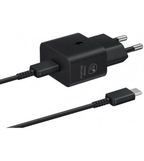 Samsung EP-T2510EBE + EP-DN980BBE Carica + Cavo USB-C 25W in Bulk