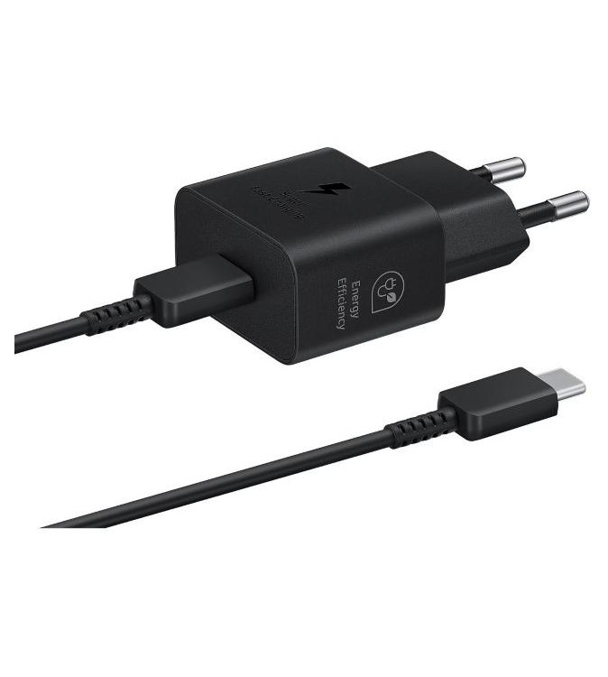 Samsung EP-T2510EBE + EP-DN980BBE Carica + Cavo USB-C 25W in Bulk