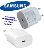Caricatore EP-TA800EWE Samsung USB-C 25 Watt Bianco in Bulk