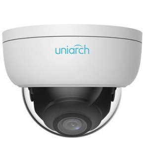 4MP Uniarch Minidome IPCamera, Ottica 2.8mm, Ik10