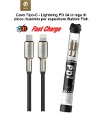 Cavo Bubble Tipo-C - Lightning lega zinco ricambio Espositor