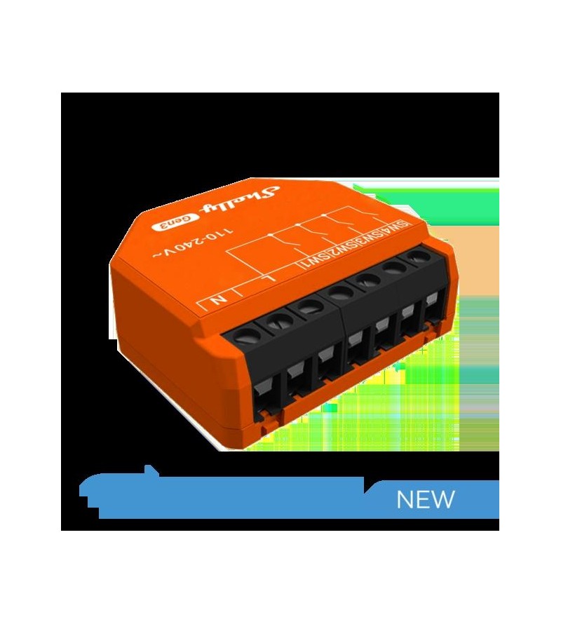 Shelly I4 Gen3 - Smart Control 4 input AC WiFi/BT/Matter