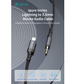 Cavo Audio da Lightning a Jack 3.5mm lunghezza 1 mt