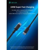 Cavo Smart Series 100W Tipo-C a C PD Carica rapida 5A, 1,5 M