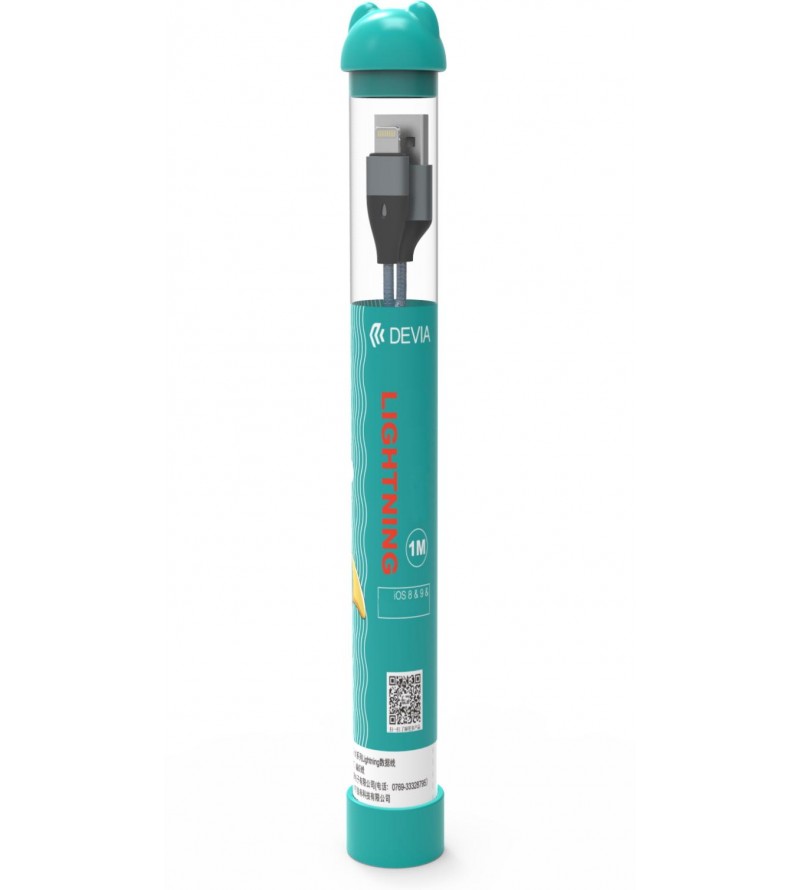 Cavo Bubble da Usb A a Lightning 2A 1 Metro Nero