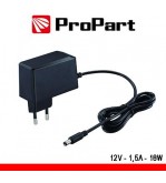Alimentatore Switching tensione costante 12Vdc 1.5A (18W)