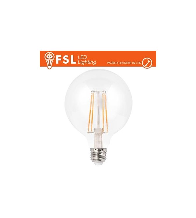 Lampada Filamento Globo Ø12,5cm - 6W 4000K E27
