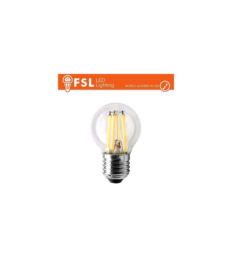 Lampada Filamento Sfera - 4W 2700K E27 400LM