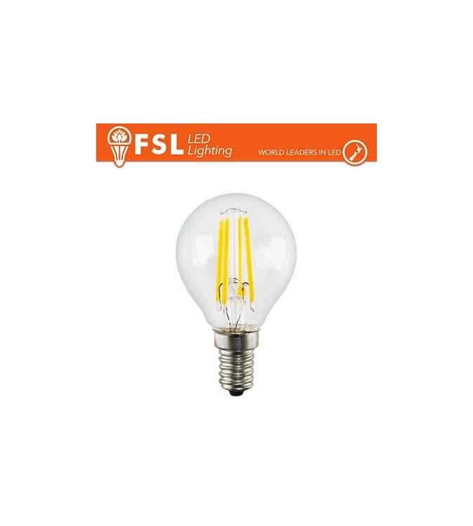 Lampada Filamento Sfera - 4W 4000K E14