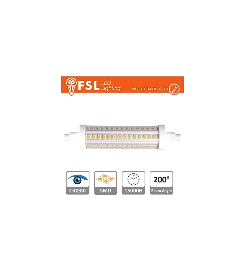 R7s - 9,5W 2700K 1160LM 200º 25*118mm CRI80