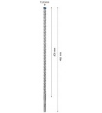 2608900113,Punta SDS plus-7X 12x400x465 mm