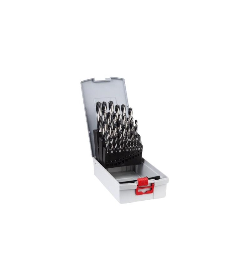 2608577352,Set punte metallo HSS PointTeQ ProBox, 25pz 1-13 mm