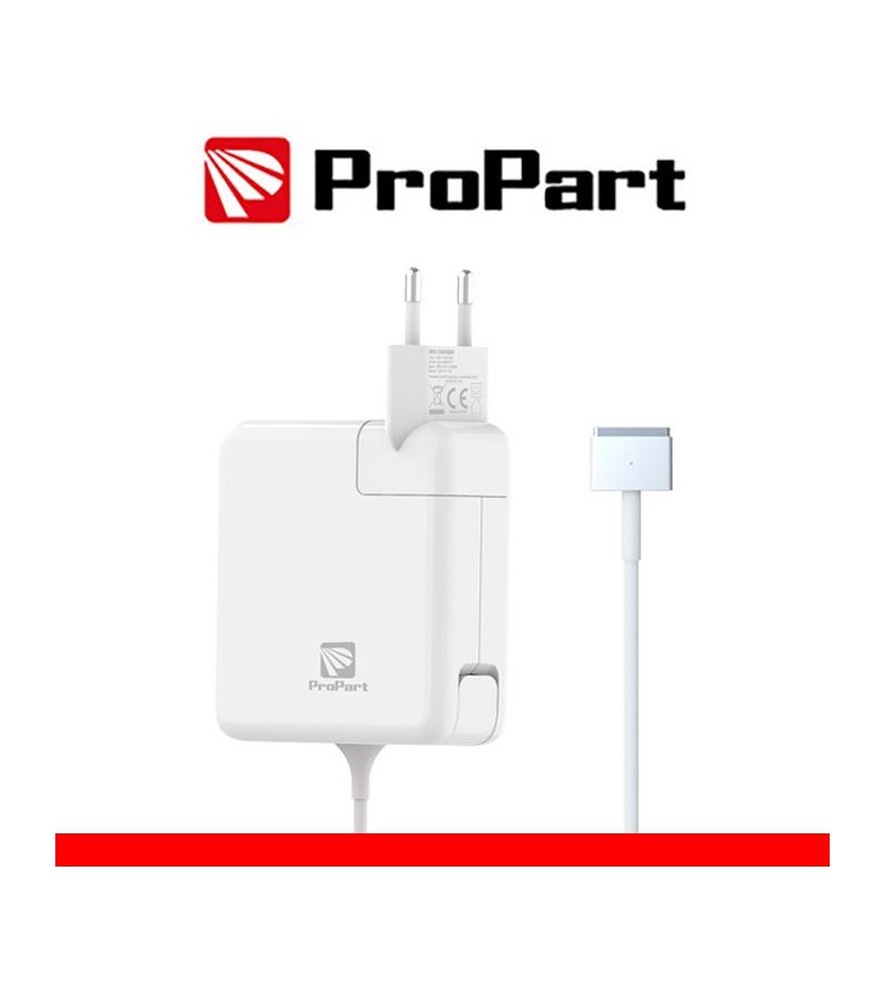 Alimentatore Propart MacBook 85W MagSafe2 bianco