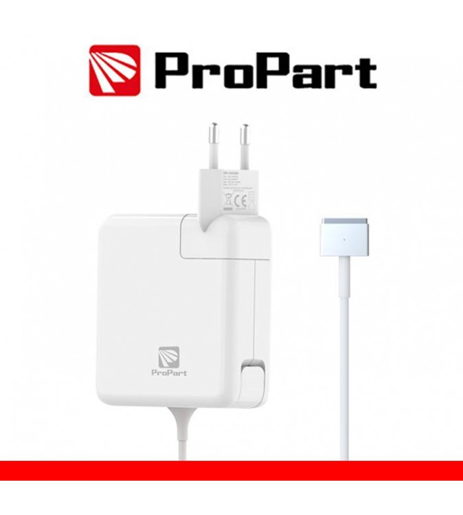 Alimentatore Propart MacBook 85W MagSafe2 bianco