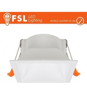 Ghiera fissa QUARDATA - Alluminio verniciato a polvere, foro 75*75mm BIANCA