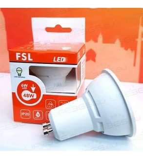 GU10 Lampadina LED - 6,5W 2700K 510LM 38° CRI80 Dimmerabile