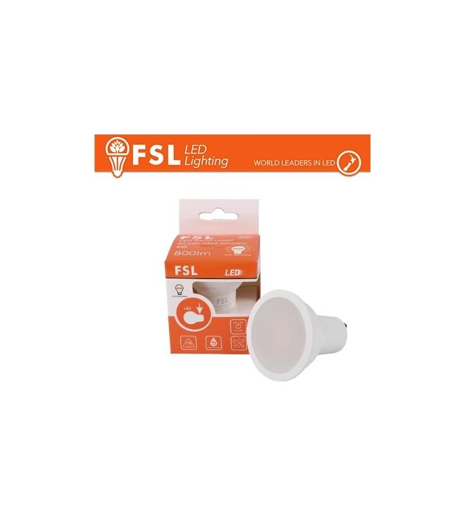 GU10 Lampadina LED - 6W 3000K 520LM 100° CRI80 Antiriflesso
