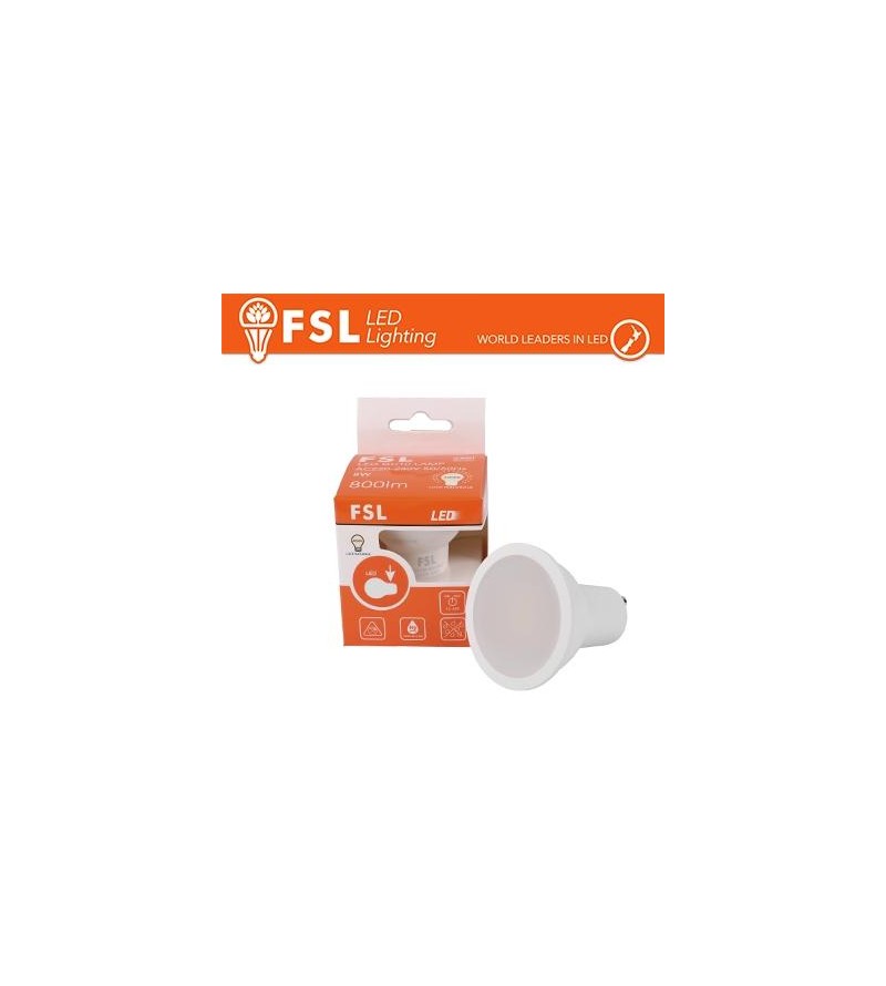 GU10 Lampadina LED - 6W 4000K 530LM 100° CRI80 Antiriflesso