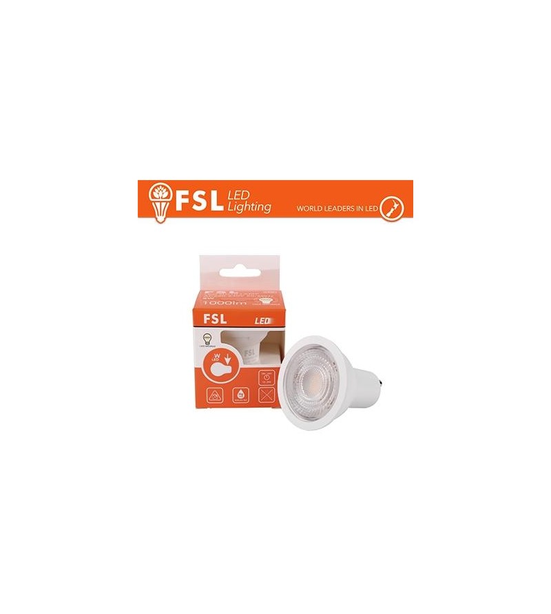 GU10 Lampadina LED - 6W 3000K 500LM 38° CRI80