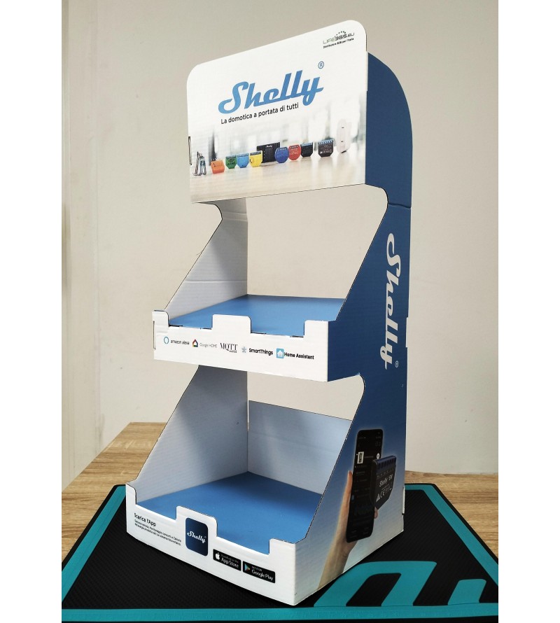 Espositore da banco Shelly