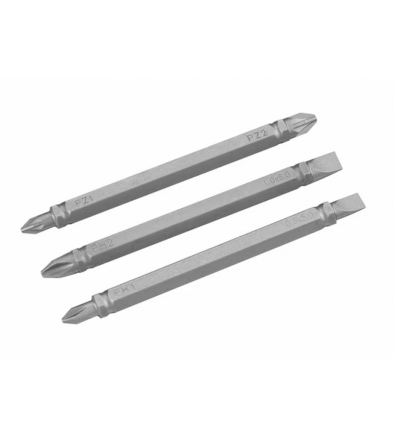 STA61384-XJ,3 Inserti doppi 86 mm. PH1-2, PZ1-2, SL5-6