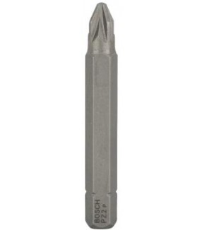 2607001571,Bit Extra Hard viti Pozidriv intaglio a croce PZ2 L. 51 mm, 3pz
