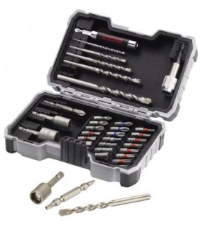 2607017326,Set punte per calcestruzzo e bit avvitamento Extra Hard, 35 pz.