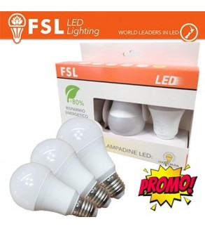 Lampada Goccia: Confezione PROMO 3PACK - 15W 3000K